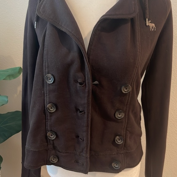 ABERCROMBIE & FITCH SWEATSHIRT JACKET - Picture 5 of 6